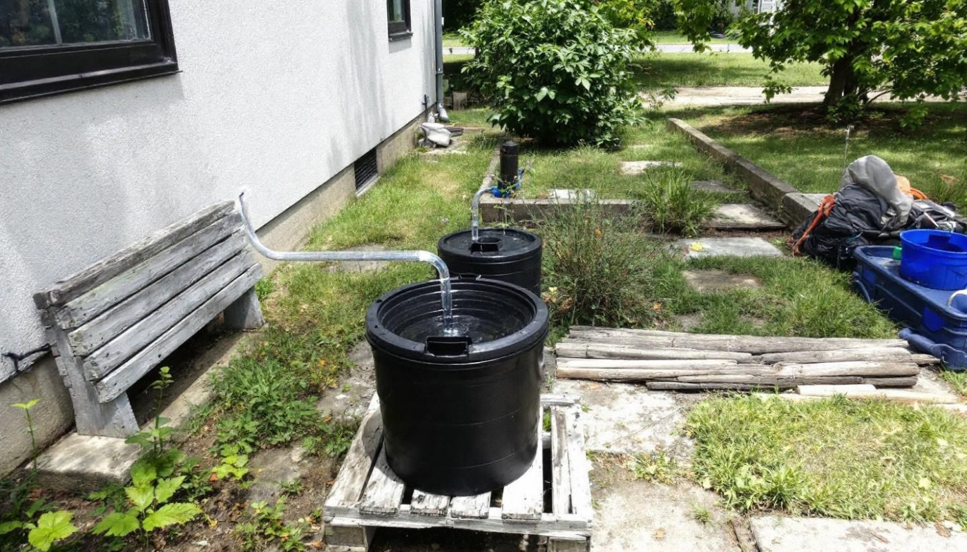 Jardin - Comment construire votre propre système de récupération d'eau de pluie