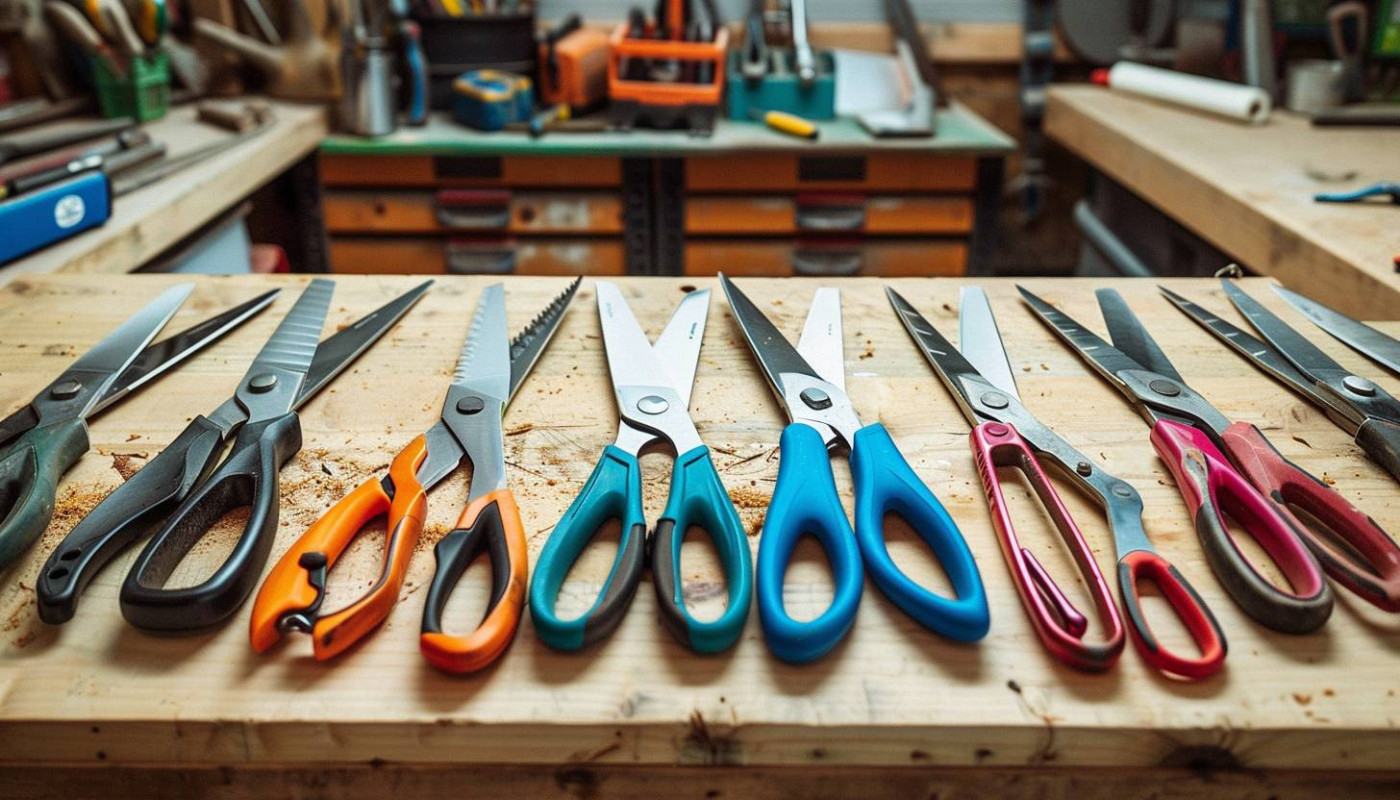 Agencement - Évaluation des différents types de cisailles pour optimiser vos travaux manuels
