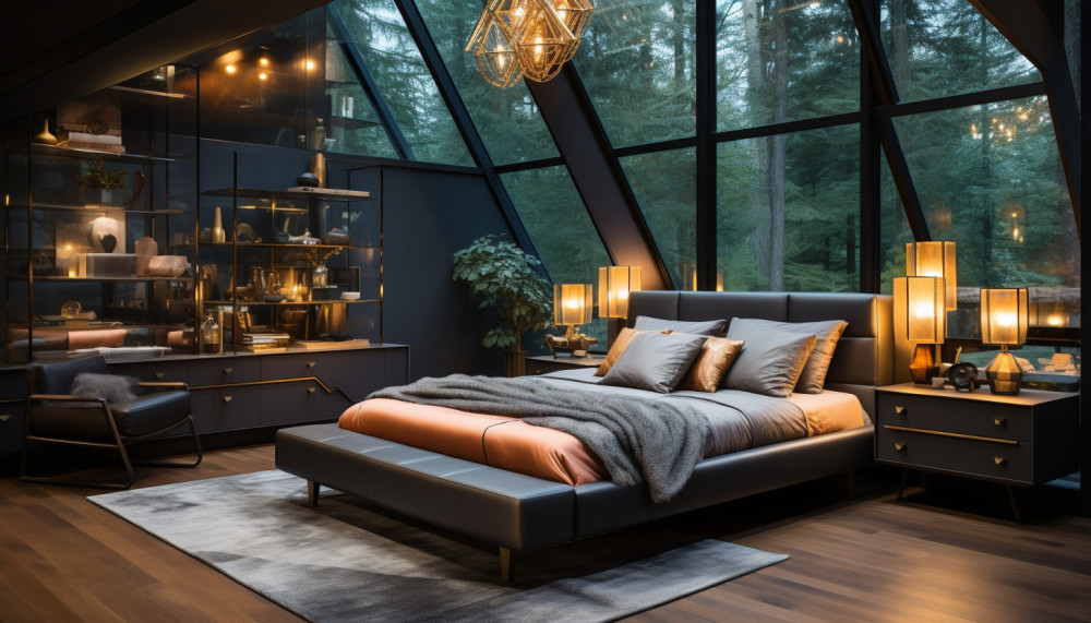 Design - Les tendances actuelles en matière de luminaires dorés pour la chambre à coucher