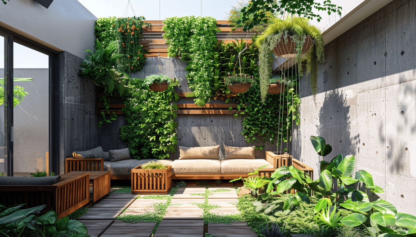 Jardin - Stratégies d'aménagement paysager pour petits espaces Maximiser la verdure en milieu urbain